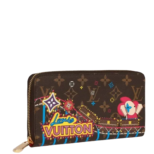 Louis Vuitton Monogram 2020 Christmas Animation Zippy Wallet